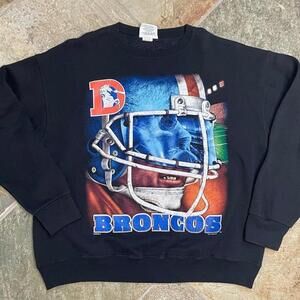 1997 Denver Broncos Sports Football Sweatshirt
